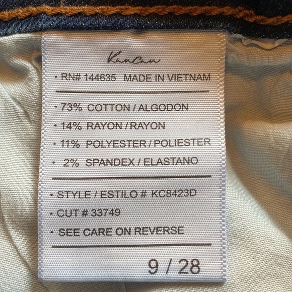KanCan Estilo women’s skinny, button fly jean, size 28 - Picture 6 of 14